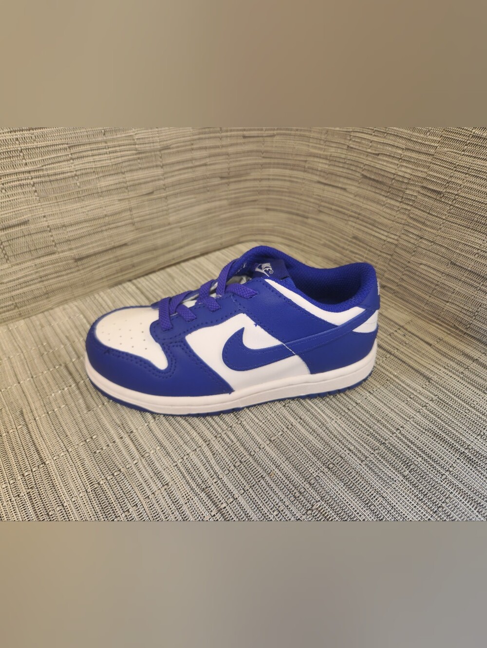 NIB Nike Dunk Low Toddler Sneakers - Size - 10C - White & Blue